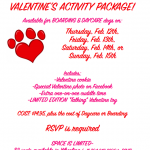 Dog Daycare Party Valentine's Day Puppy Love