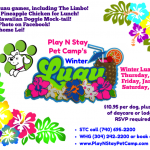 Dog Party Luau Daycare